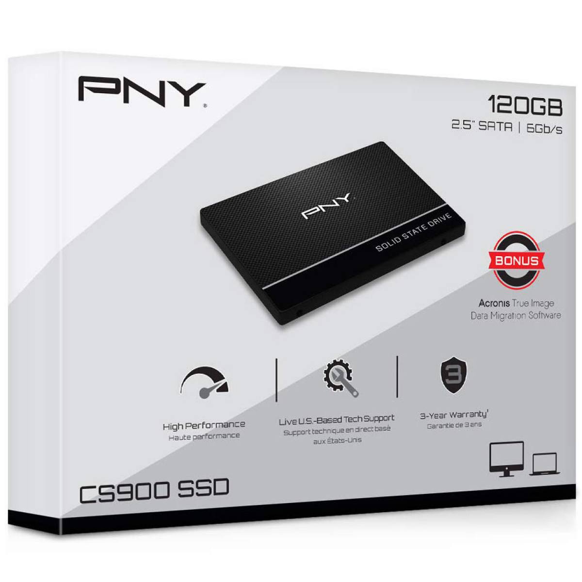 SSD PNY CS900 2.5inch 120GB TLC